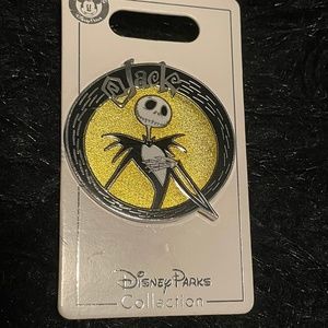 Nightmare Before Christmas Jack Yellow Pin